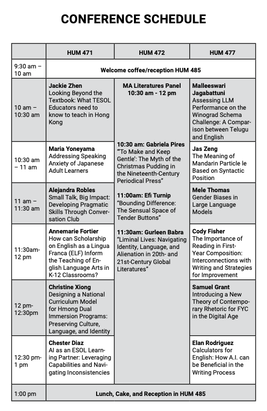 Spring MA Conference 2025